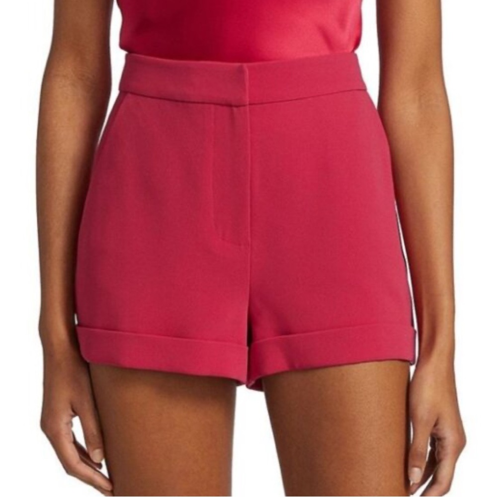 Cinq A Sept Raspberry shorts Sz 4 **NWT**